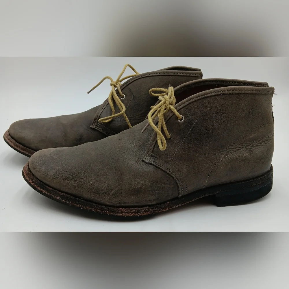 Timberland Boots Mens Size 7 Wodehouse Chukka Distress Leather Shoes